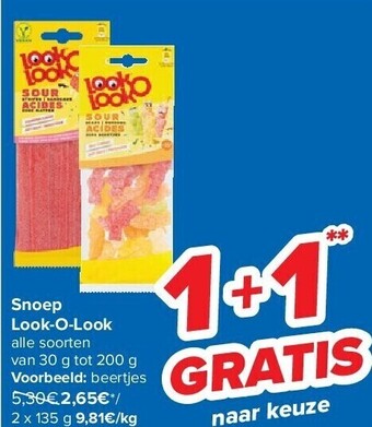 Carrefour Snoep look-o-look aanbieding