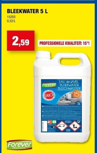 Hubo Bleekwater 5 l aanbieding