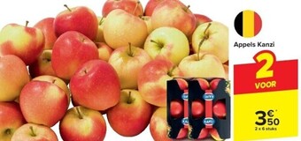 Carrefour Appels kanzi aanbieding