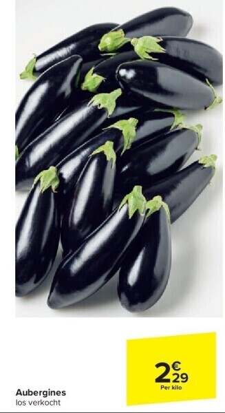 Carrefour Aubergines aanbieding