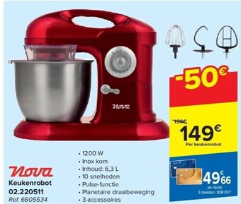 Carrefour Keukenrobot aanbieding