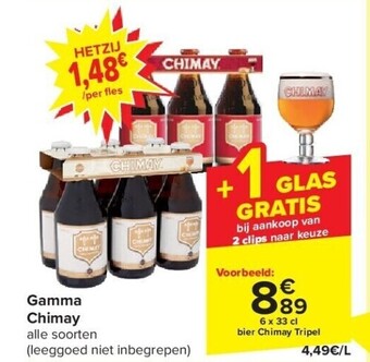 Carrefour Gamma chimay aanbieding