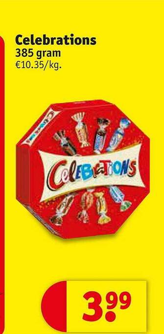 Kruidvat Celebrations 385 Gram aanbieding