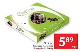 Intermarché Guylian chocolade zeevruchten 250g aanbieding