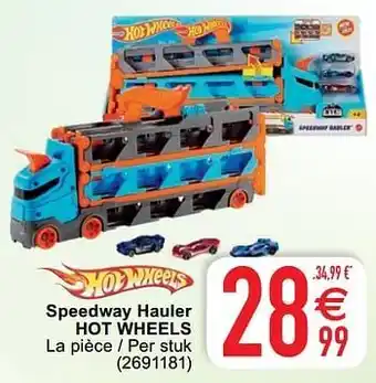 Speedway hauler hot wheels