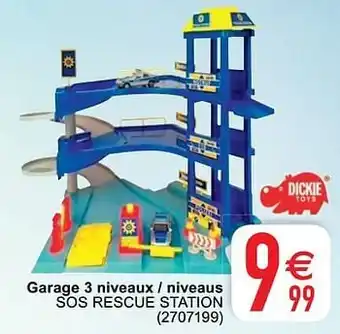 Garage 3 niveaux - niveaus sos rescue station