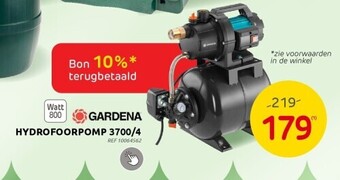 Hydrofoorpomp 3700/4