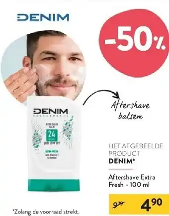 Denim aftershave extra fresh - 100 ml