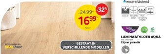 Brico Laminaatvloer aqua aanbieding
