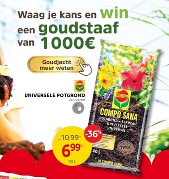 Brico Universele potgrond aanbieding