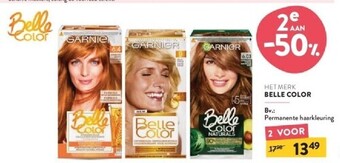 Garnier belle color permanente haarkleuring