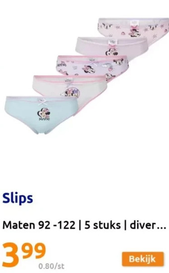 Action Slips aanbieding