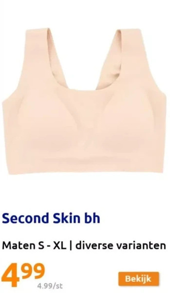 Action Second skin bh aanbieding