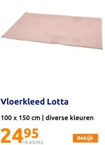 Action Vloerkleed lotta aanbieding