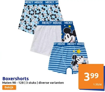 Action Boxershorts aanbieding