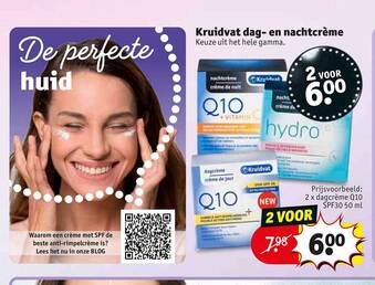 Kruidvat Kruidvat Dag- En Nachtcreme aanbieding