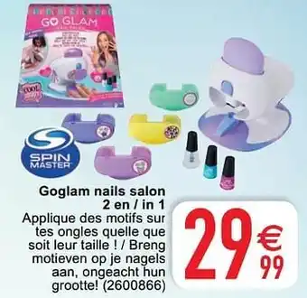 Cora Goglam nails salon 2 en - in 1 aanbieding