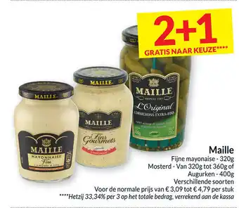 Intermarché Maille verschillende soorten aanbieding