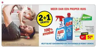 Kruidvat 2+1 Gratis Meer Dan Een Proper Huis Ajax aanbieding
