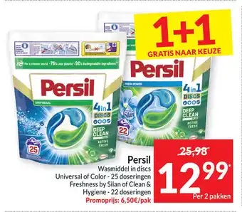 Intermarché Persil wasmiddel in discs aanbieding