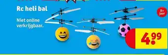 Kruidvat Rc Heli Bal aanbieding