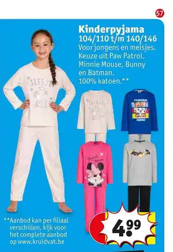 Kinderpyjama