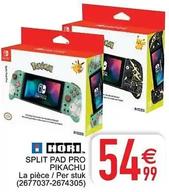 Cora Split pad pro pikachu aanbieding