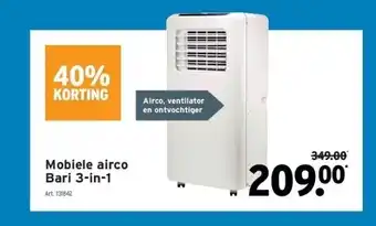 GAMMA 00 mobiele airco bari 3-in-1 aanbieding