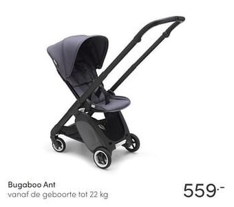 Baby & Tiener Bugaboo ant vanaf de geboorte aanbieding