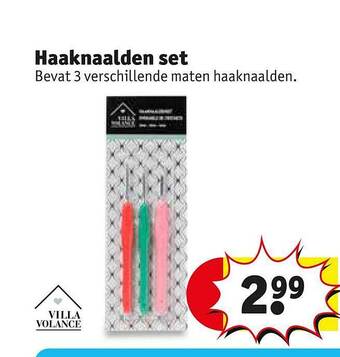 Kruidvat Haaknaalden Set aanbieding