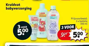 Kruidvat Kruidvat Babyverzorging 300ml aanbieding