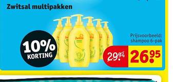 Kruidvat Zwitsal Multipakken aanbieding