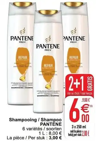 Cora Shampooing - shampoo pantene aanbieding