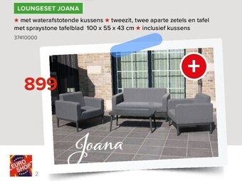 Euroshop Loungeset joana aanbieding