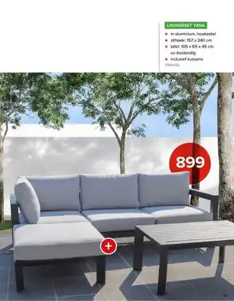 Euroshop Loungeset yana aanbieding