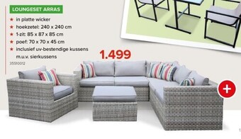 Euroshop Loungeset arras aanbieding