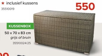 Euroshop Kussenbox aanbieding