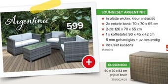 Euroshop Loungeset argentinie aanbieding
