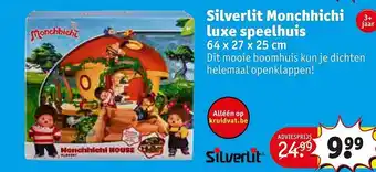 Kruidvat Silverlit Monchhichi Luxe Speelhuis 64x27x25 Cm aanbieding