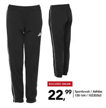 Bristol Sportbroek - adidas aanbieding