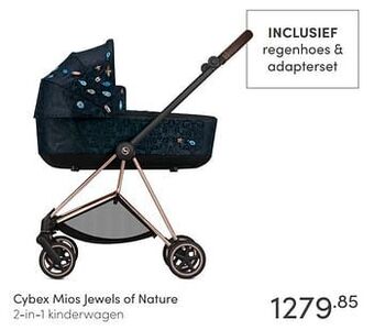 Baby & Tiener Cybex mios jewels of nature 2-in-1 kinderwagen aanbieding