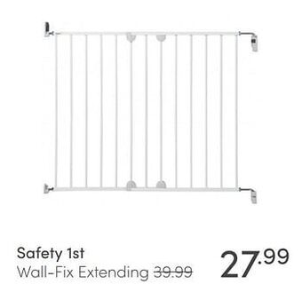 Baby & Tiener Safety 1st wall-fix extending aanbieding