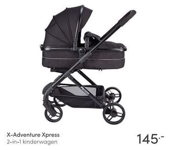 Baby & Tiener X-adventure xpress 2-in-1 kinderwagen aanbieding