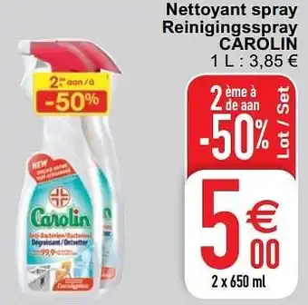 Cora Nettoyant spray reinigingsspray carolin aanbieding