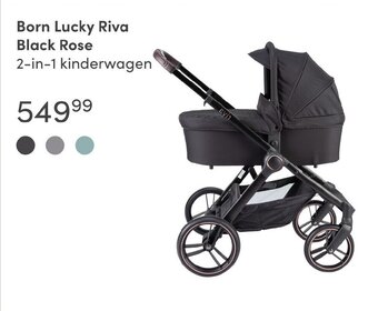 Baby & Tiener Born Lucky Riva Black Rose aanbieding