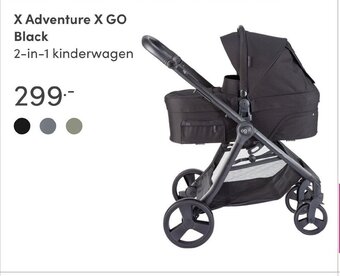 Baby & Tiener X Adventure X Go Black aanbieding