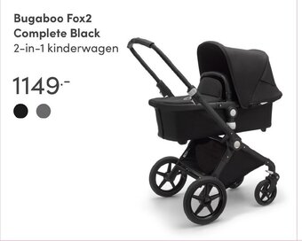 Baby & Tiener Bugaboo Fox2 Complete Black aanbieding