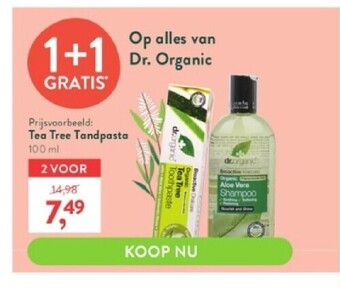 Holland & Barrett Tea tree tandpasta 100 ml aanbieding