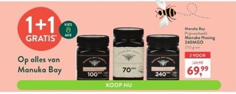 Manuka honing 240mgo 250 gram