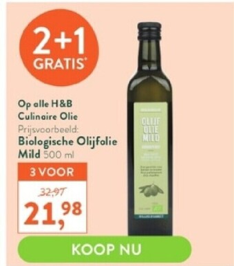 Biologische olijfolie mild 500 ml